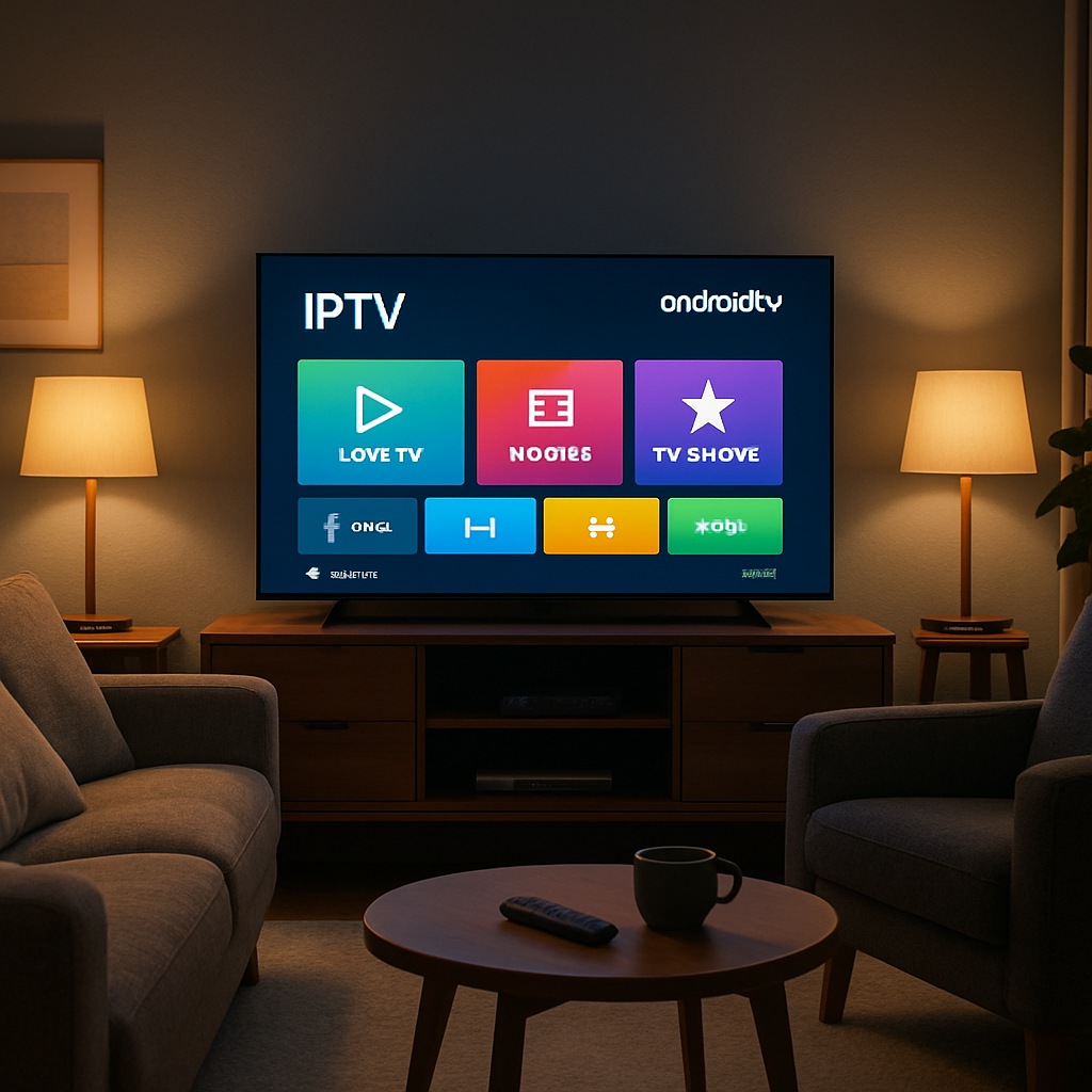 IPTV player for Android TV