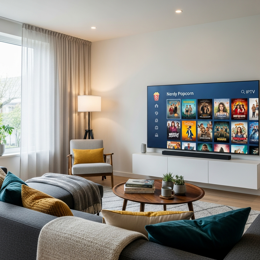 Nerdy Popcorn IPTV player