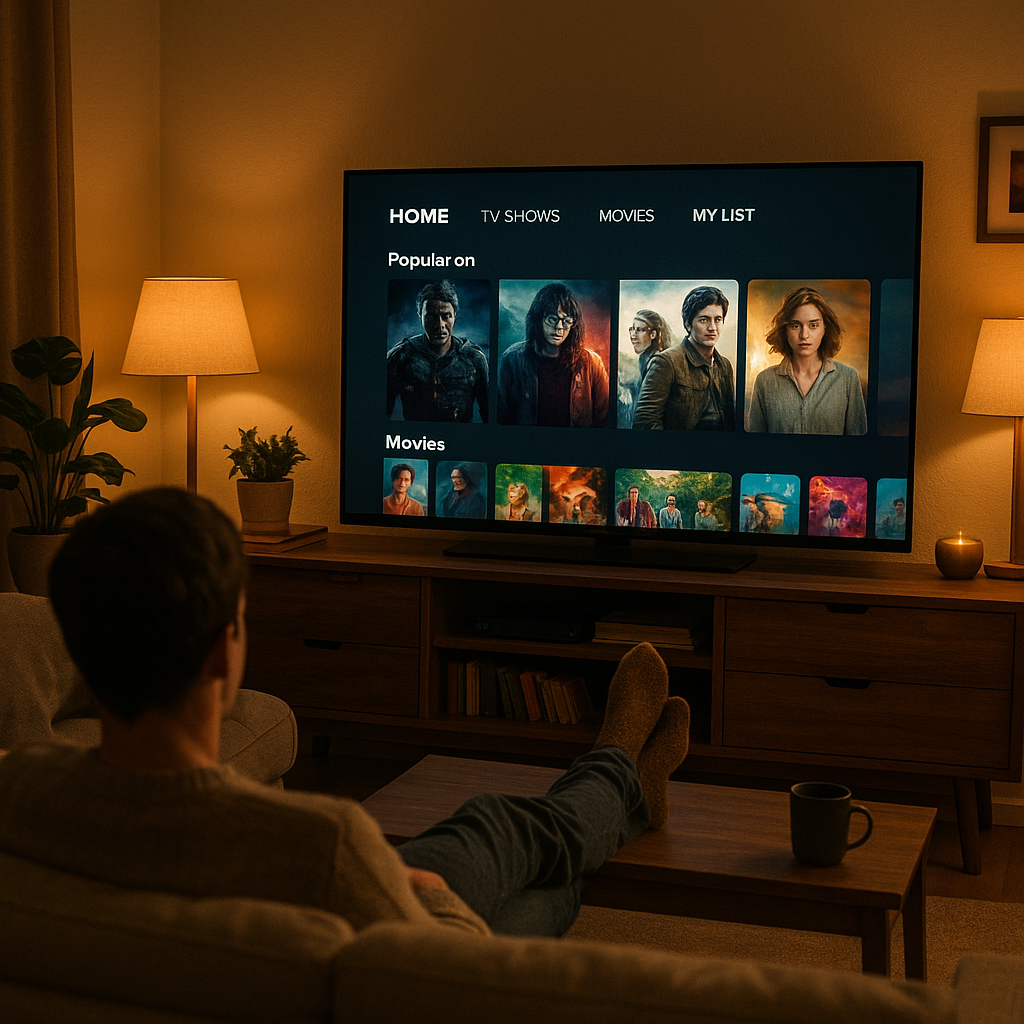 using Live TV and Streamio addon