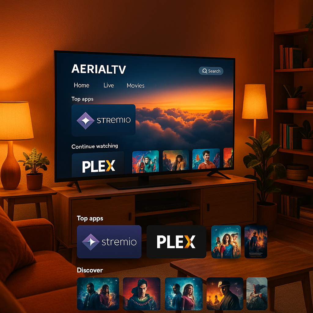 AerialTV update v1.0.56 features
