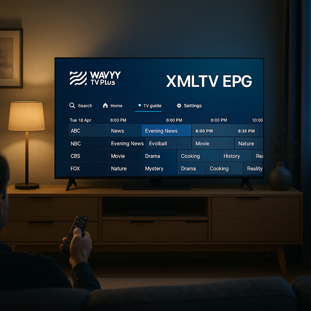 Wavvy TV Plus EPG support