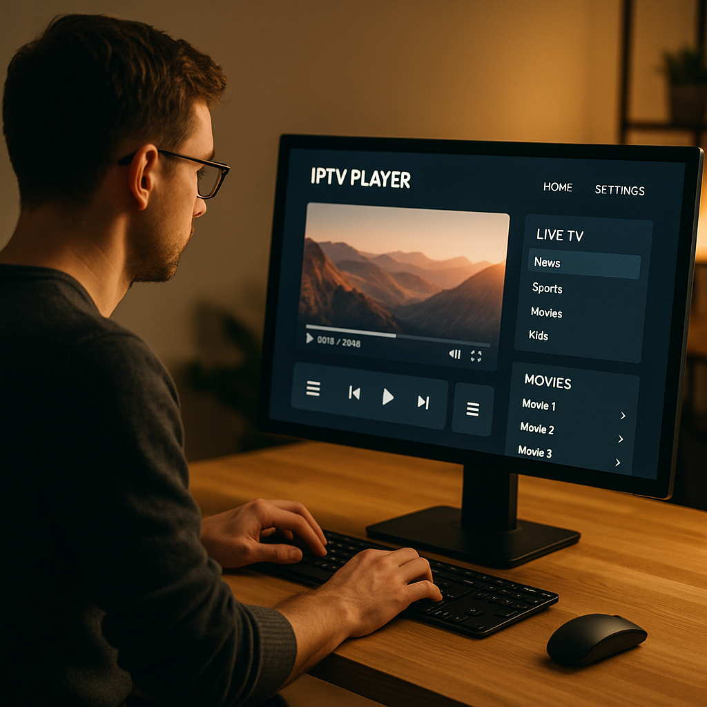 building your own IPTV player