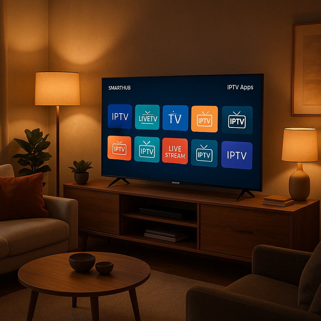 IPTV apps on Samsung Smart TVs