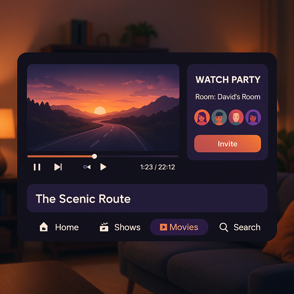 open-source Flutter media center